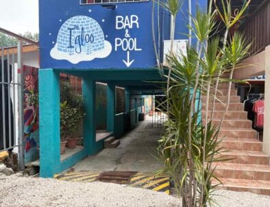 photo of entrance to Igloo bar