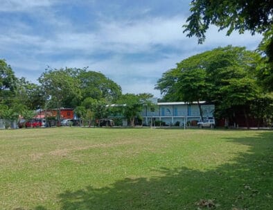 Photo of soccer field in front of Soulara Hotel